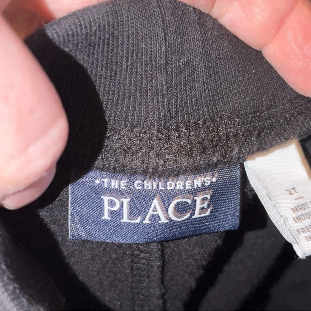 The Children’s Place Black Fleece Jogger Sweatpants – Toddler 2T
